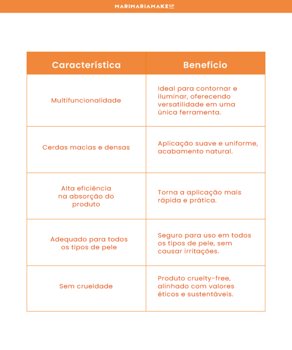 Pincel para Contorno e Iluminação - Mari Maria Makeup - Imagem 5